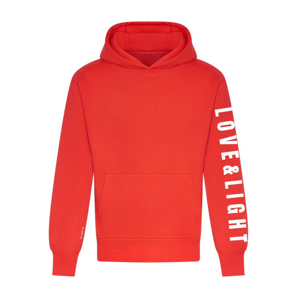Love & Light Collection | Mental Health Hoodie | Red