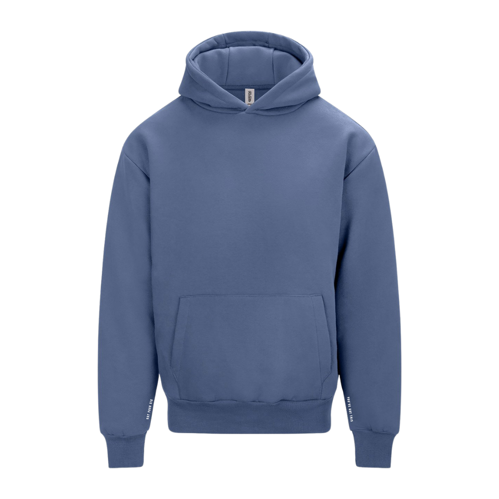 Stop Drop Meditate Range | Mental Health Hoodie | Airforce Blue