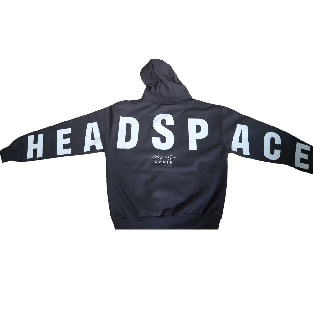 Signature Hoodie | Got Your Six Headspace | Mental Health Hoodie | Charcoal