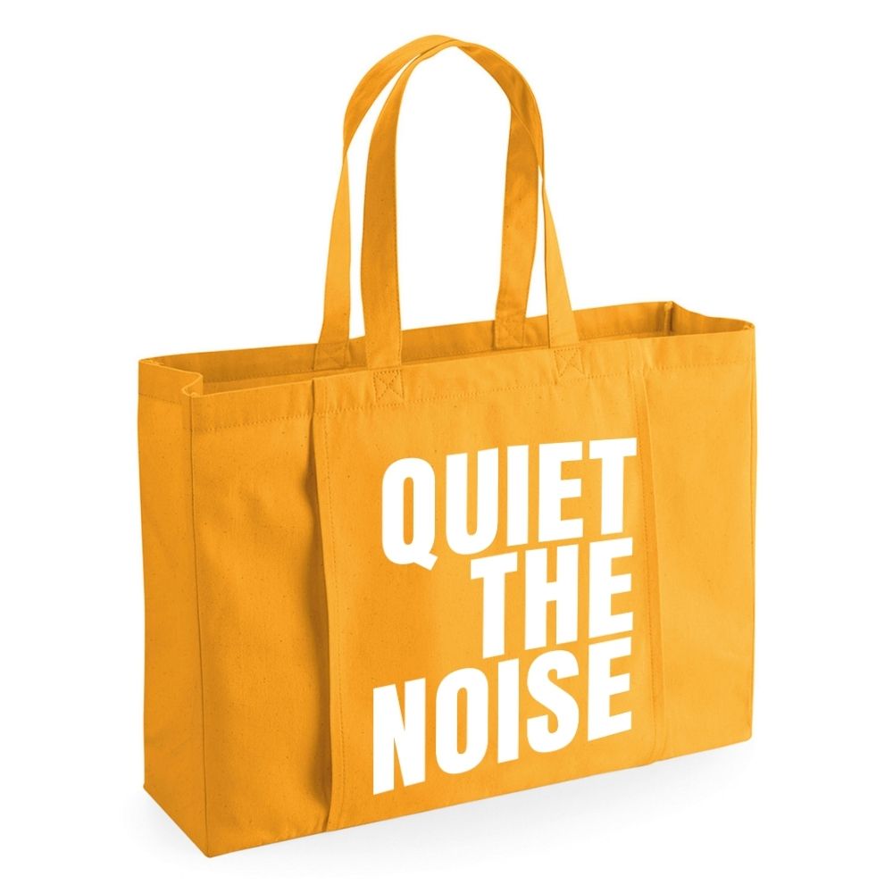 Quiet The Noise Yoga Bag | Mustard