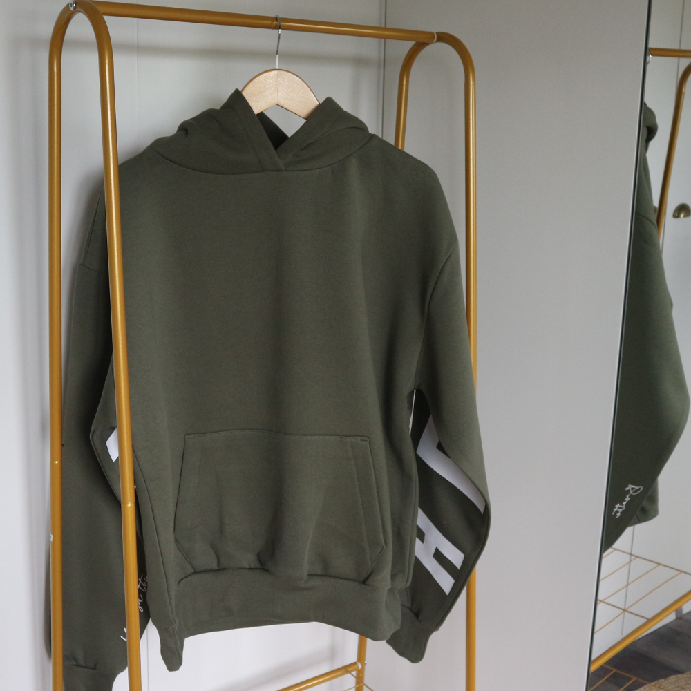 Signature Hoodie | Got Your Six Headspace | Mental Health Hoodie | Khaki