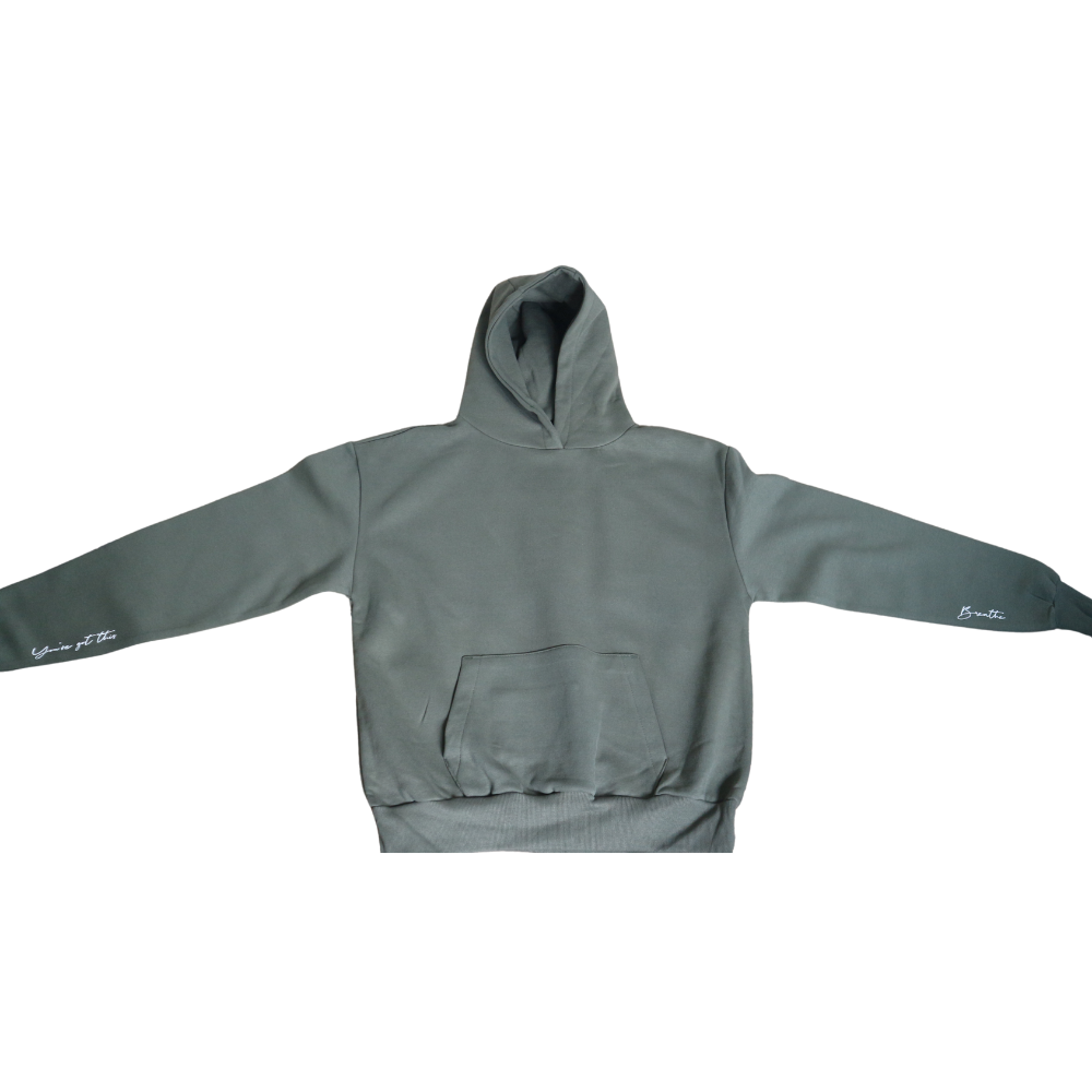 Signature Hoodie | Got Your Six Headspace | Mental Health Hoodie | Khaki