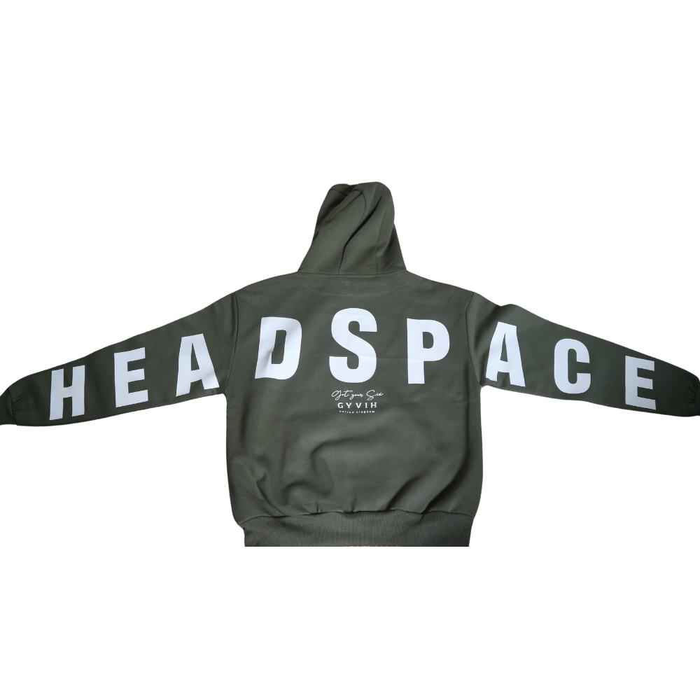 Signature Hoodie | Got Your Six Headspace | Mental Health Hoodie | Khaki