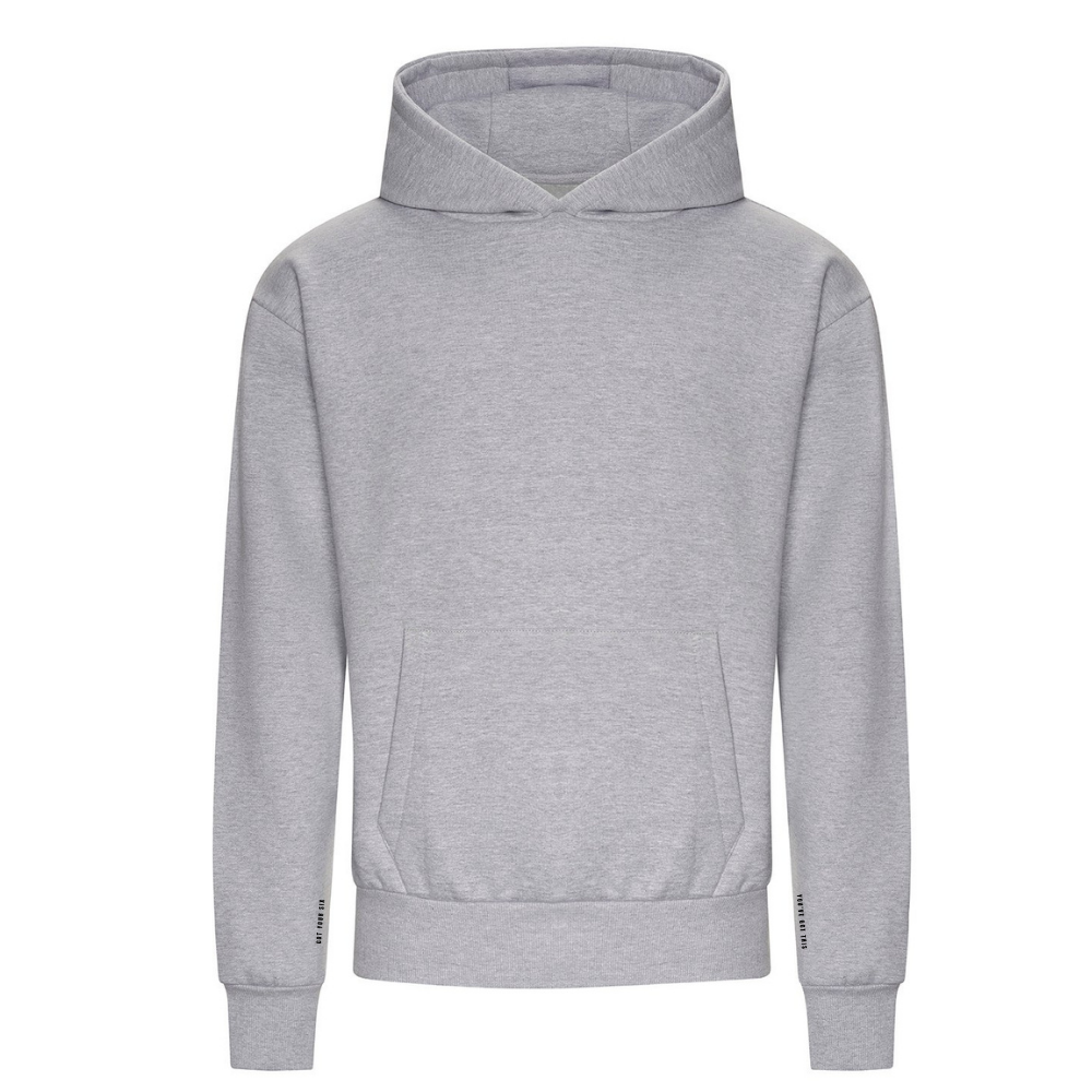 Stop Drop Meditate Range | Mental Health Hoodie | Light Grey