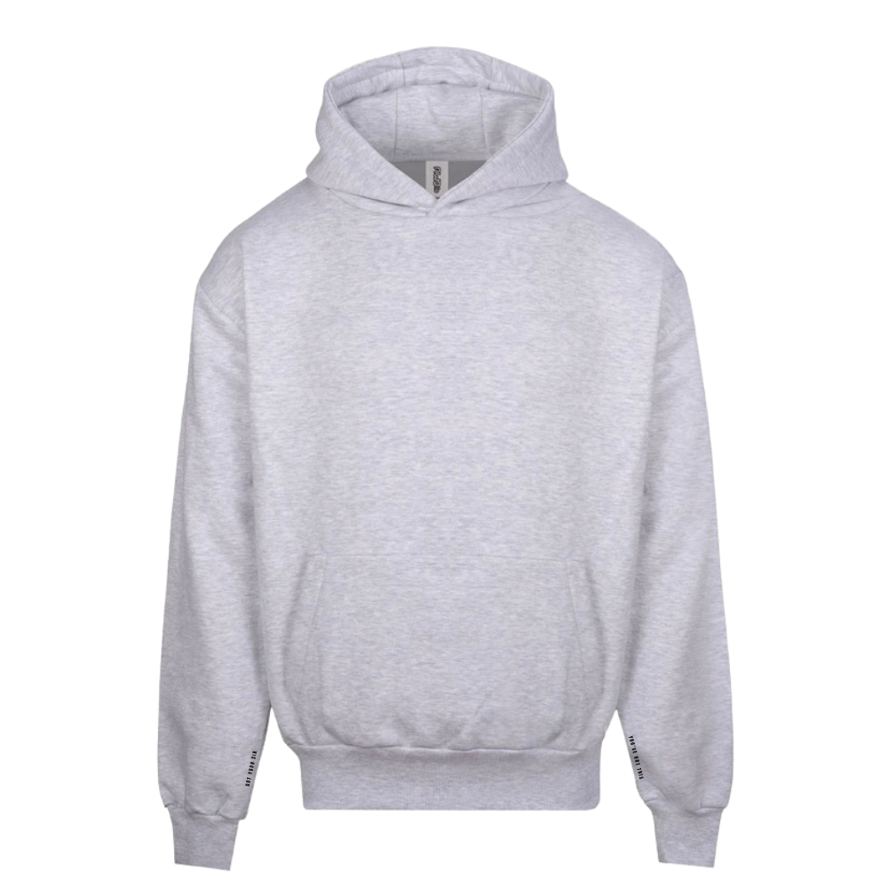 Stop Drop Meditate Range | Mental Health Hoodie | Ash Grey