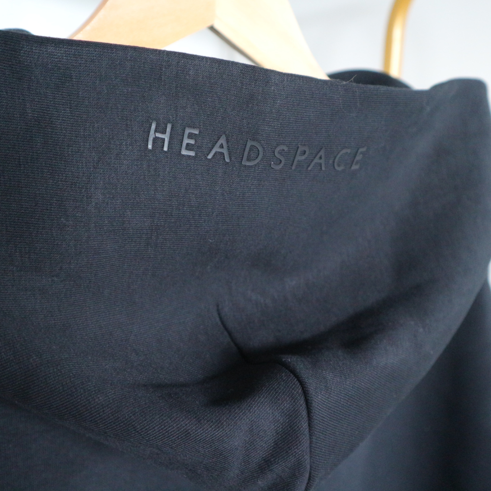 Six Hoodie | Got Your Six Headspace | Mental Health Hoodie | Black