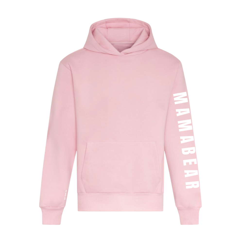 SPECIAL EDITION | Mamabear Sleeve Hoodie | Baby Pink Mother's Day Hoodie