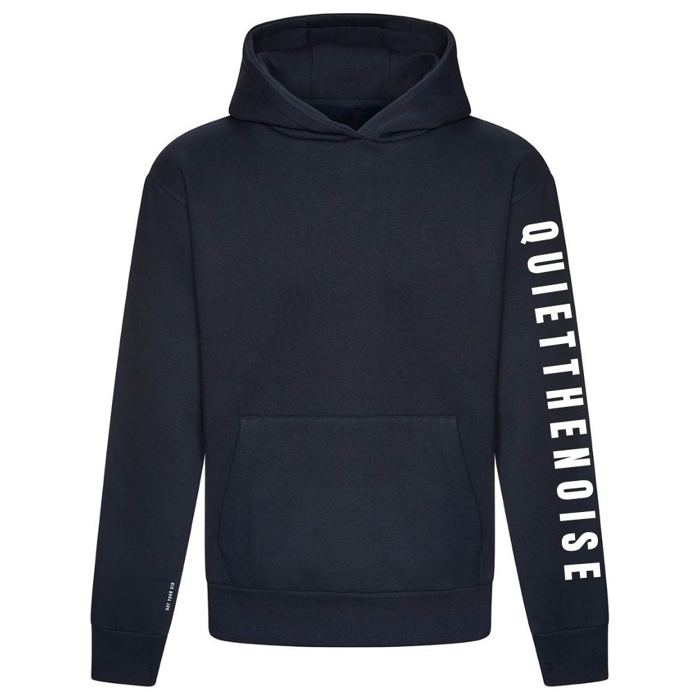 Quiet The Noise Range | Mental Health Hoodie | Navy