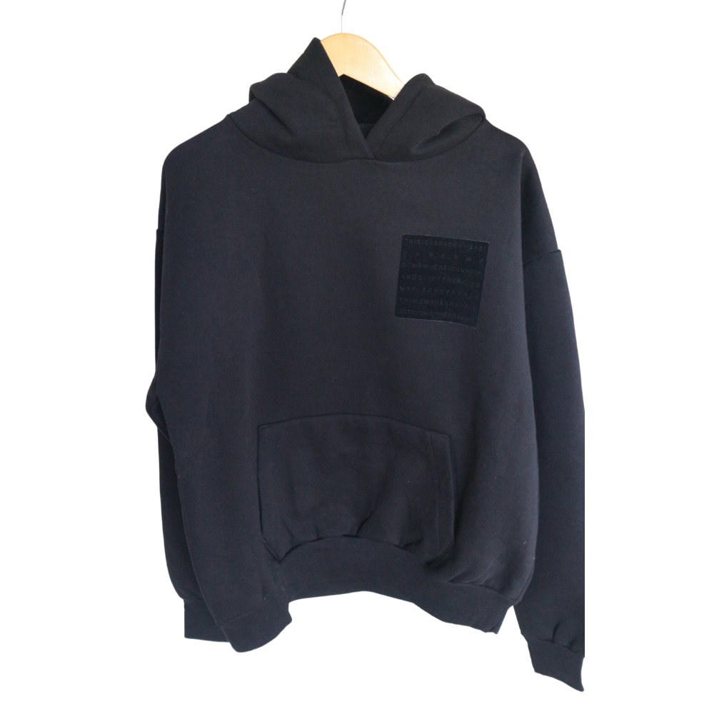 Selfies Hoodie | Got Your Six Headspace | Mental Health Hoodie | Black