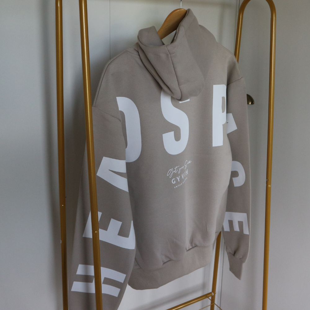 Signature Hoodie | Got Your Six Headspace | Mental Health Hoodie | Natural Stone