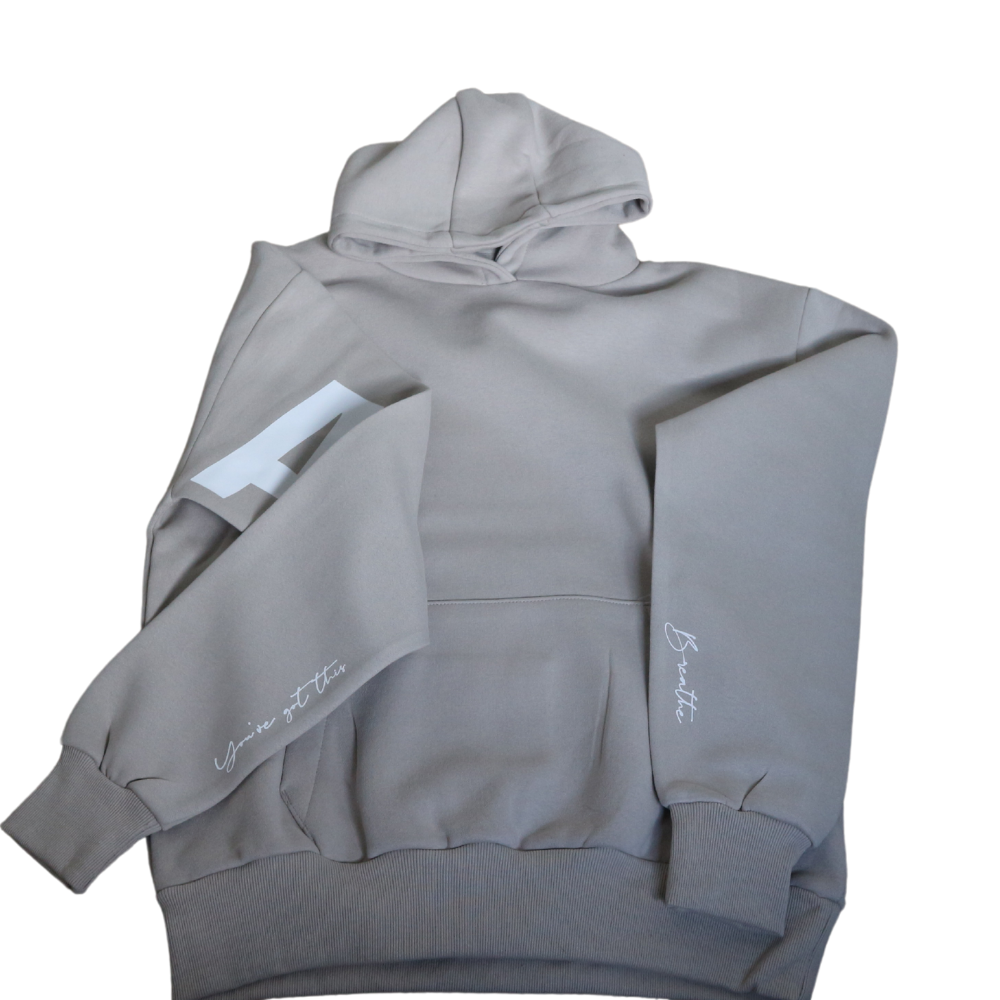 Signature Hoodie | Got Your Six Headspace | Mental Health Hoodie | Natural Stone