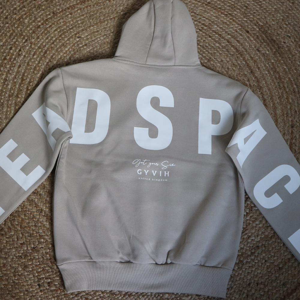 Signature Hoodie | Got Your Six Headspace | Mental Health Hoodie | Natural Stone