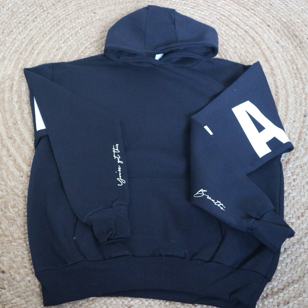 Signature Hoodie | Got Your Six Headspace | Mental Health Hoodie | Navy Blue