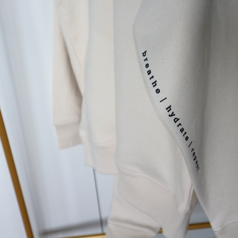 Six Hoodie | Got Your Six Headspace | Mental Health Hoodie | Natural Raw