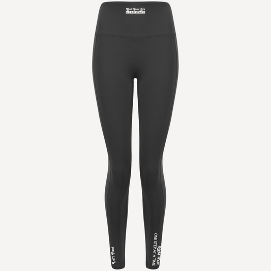 Charcoal Fitted Leggings with Pocket | Adult Leggings