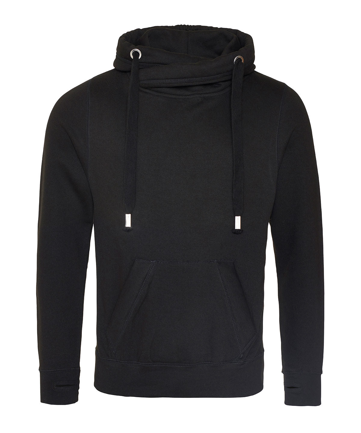 Plain Cross Neck Hoodie | Heavyweight Any Gender Hoodie | Hoodie