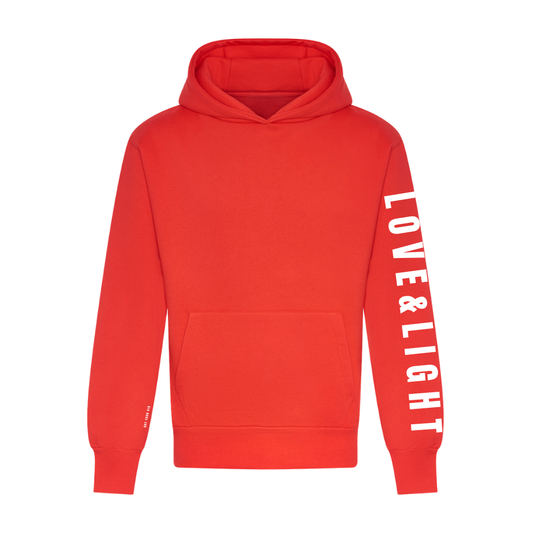 Love & Light Collection | Mental Health Hoodie | Red