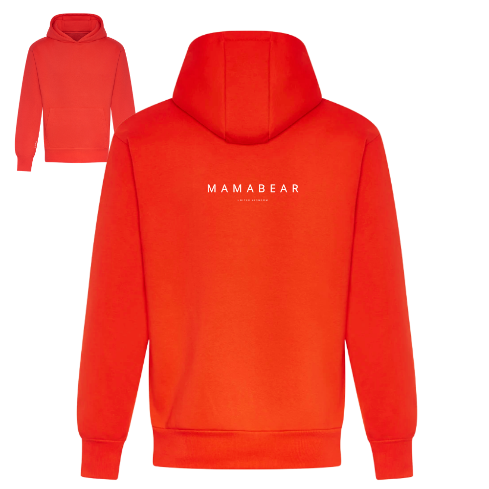 Sentimental Range | Mamabear Hoodie | Soft Red Mother's Day Hoodie