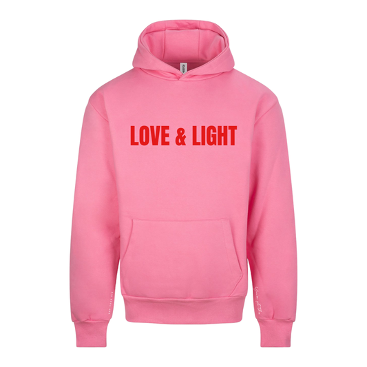 SPECIAL EDITION | Valentines Hoodie | Love & Light | Bubblegum Pink