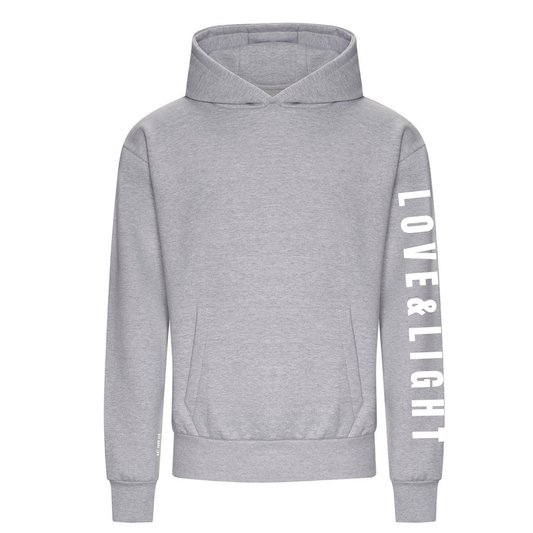 Love & Light Collection | Mental Health Hoodie | Grey