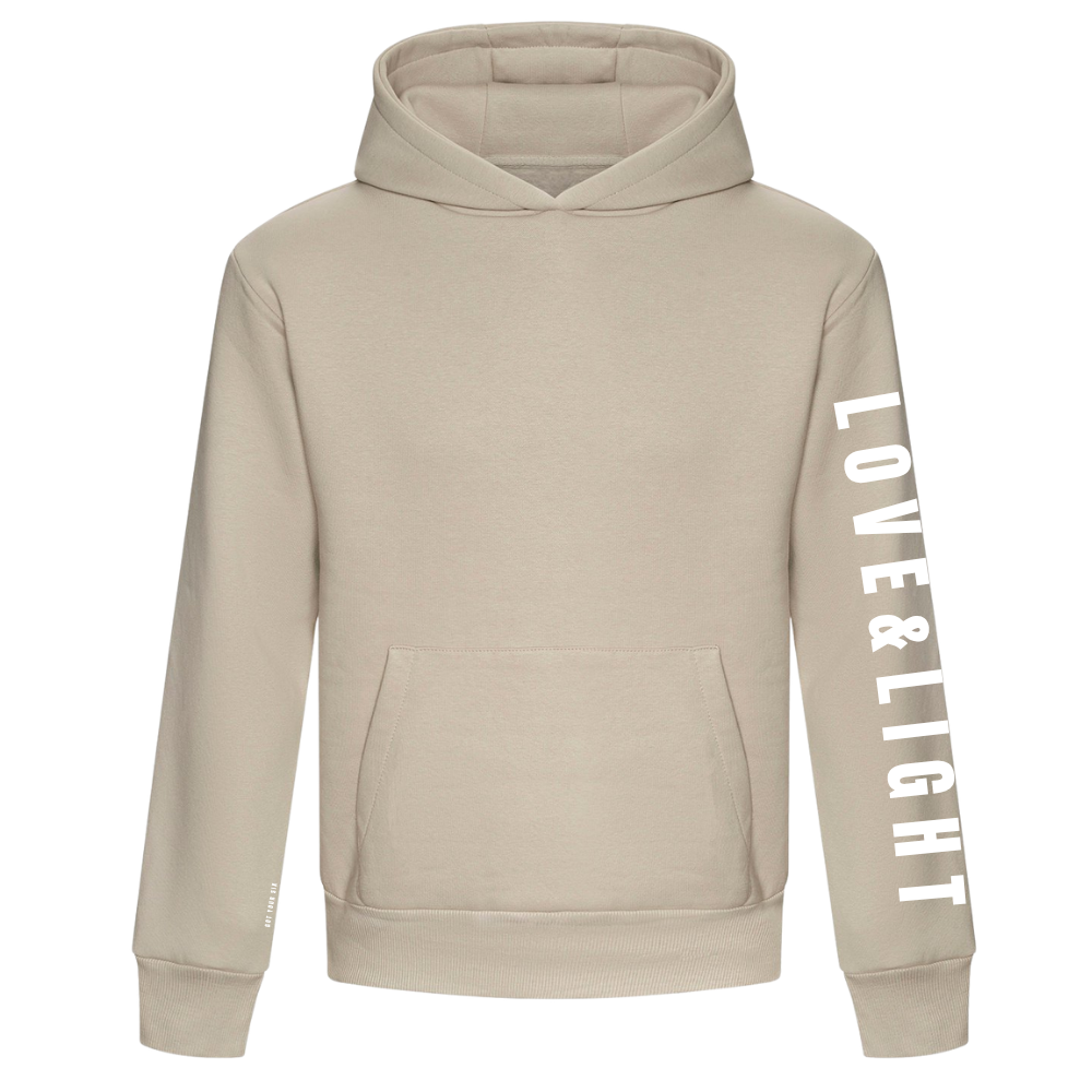 Love & Light Collection | Mental Health Hoodie | Stone