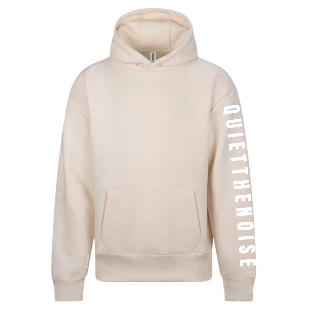 Quiet The Noise Range | Mental Health Hoodie | Vanilla