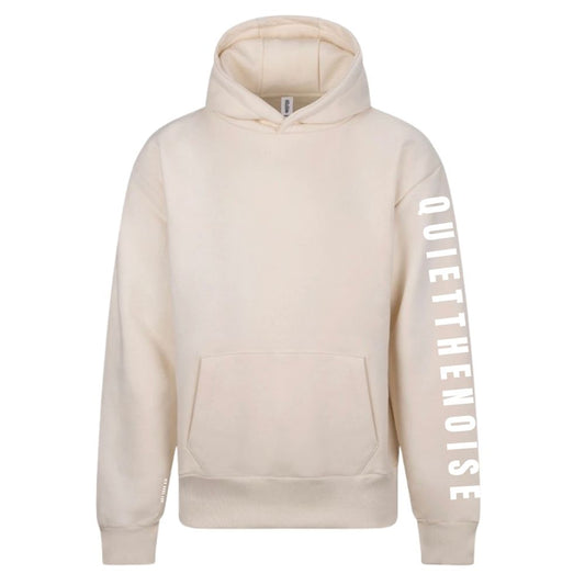 Quiet The Noise Range | Mental Health Hoodie | Vanilla