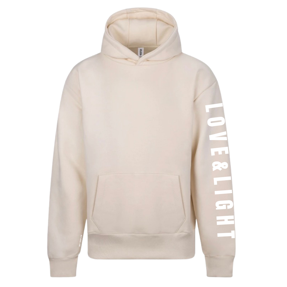 Love & Light Collection | Mental Health Hoodie | Vanilla