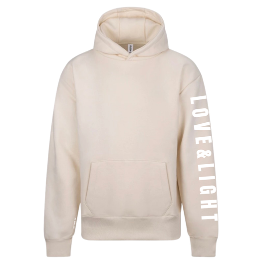 Love & Light Collection | Mental Health Hoodie | Vanilla