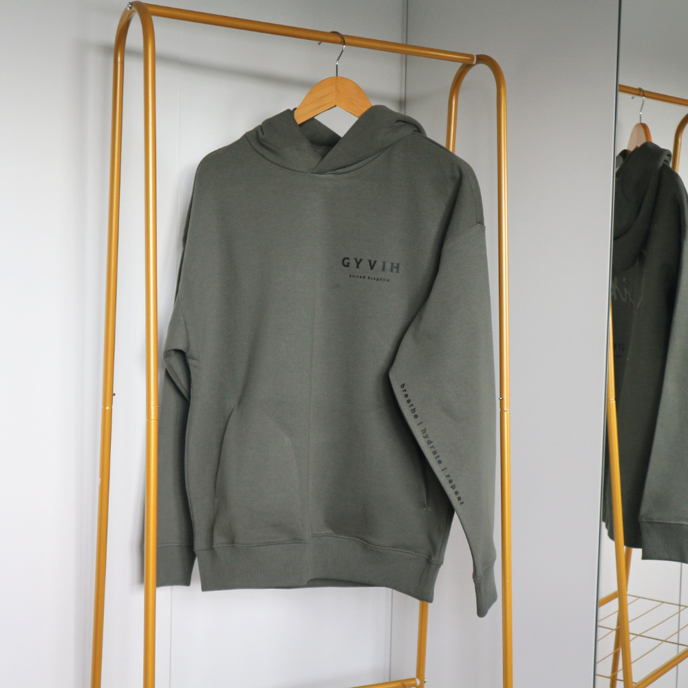 Six Hoodie | Got Your Six Headspace | Mental Health Hoodie | Khaki