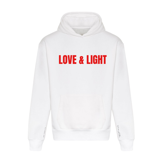 SPECIAL EDITION | Valentines Hoodie | Love & Light | White