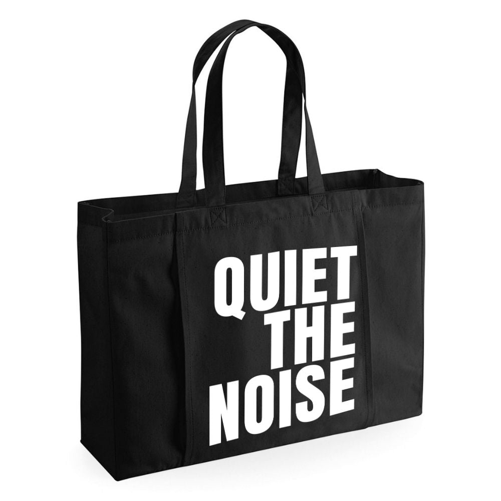 Quiet The Noise Yoga Bag | Black