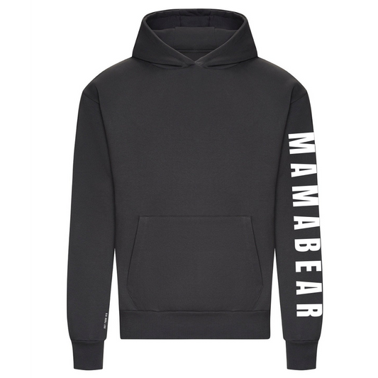 SPECIAL EDITION | Mamabear Sleeve Hoodie | Charcoal Mother's Day Hoodie