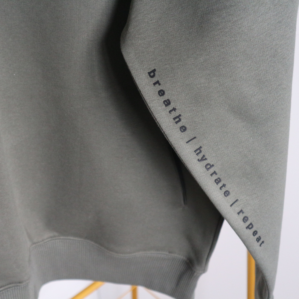 Six Hoodie | Got Your Six Headspace | Mental Health Hoodie | Khaki