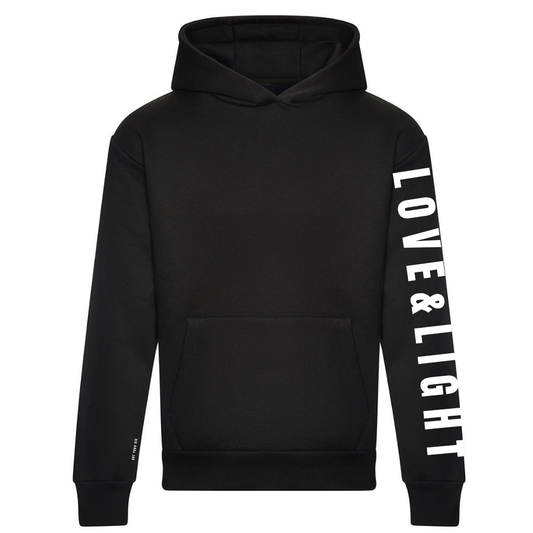 Love & Light Collection | Mental Health Hoodie | Black