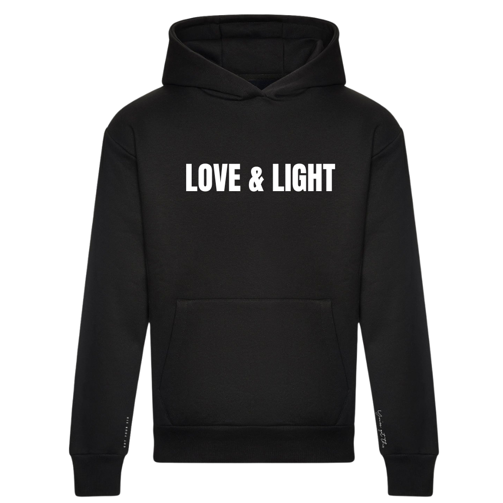 SPECIAL EDITION | Valentines Hoodie | Love & Light | Black