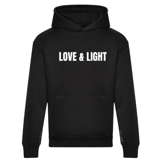 SPECIAL EDITION | Valentines Hoodie | Love & Light | Black