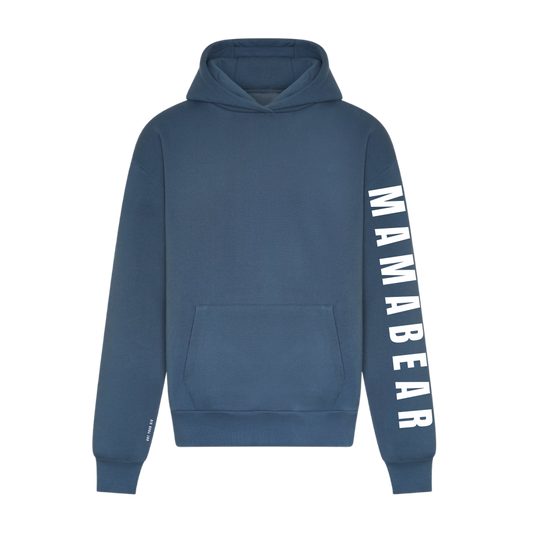 SPECIAL EDITION | Mamabear Sleeve Hoodie | Airforce Blue Mother's Day Hoodie
