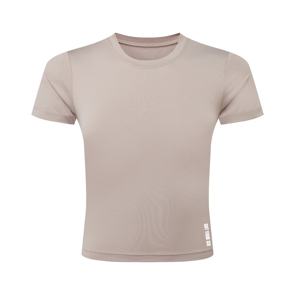 Stretch Collection | The Perfect Stretch Yoga Tee | Stone