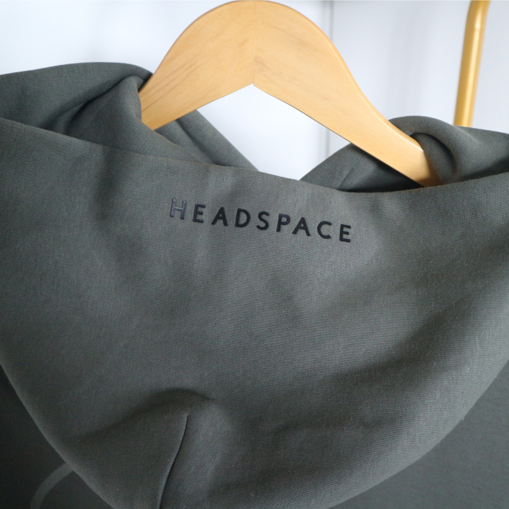 Six Hoodie | Got Your Six Headspace | Mental Health Hoodie | Khaki