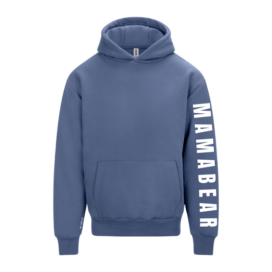 SPECIAL EDITION | Mamabear Sleeve Hoodie | Atlantic Blue Mother's Day Hoodie