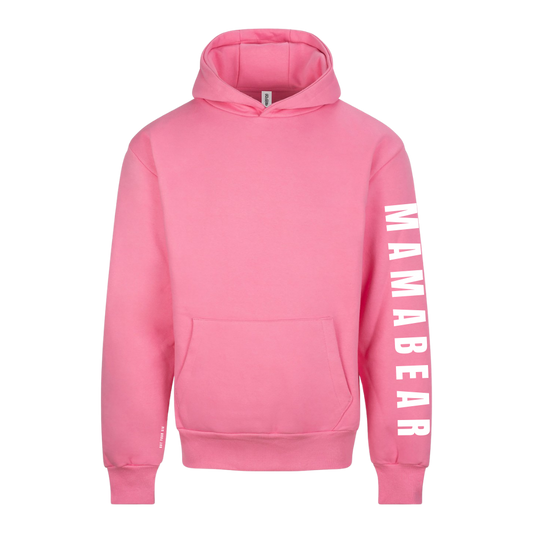 SPECIAL EDITION | Mamabear Sleeve Hoodie | Bubblegum Mother's Day Hoodie
