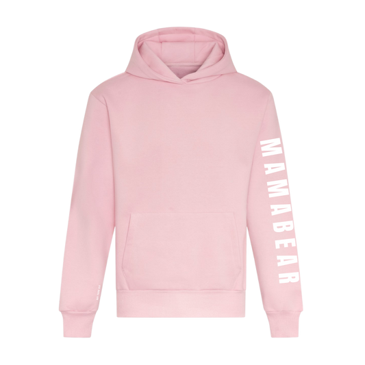 SPECIAL EDITION | Mamabear Sleeve Hoodie | Baby Pink Mother's Day Hoodie