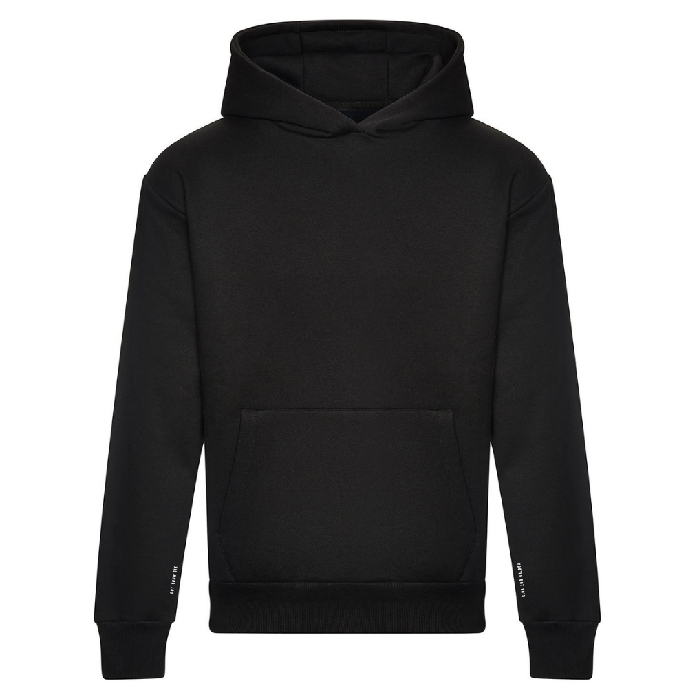 Stop Drop Meditate Range | Mental Health Hoodie | Black