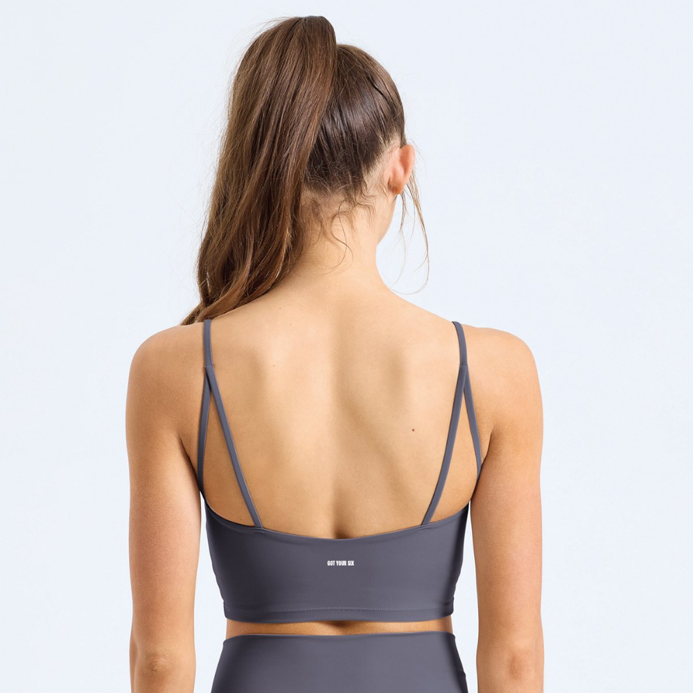 Stretch Collection | Yoga Bralette | Charcoal