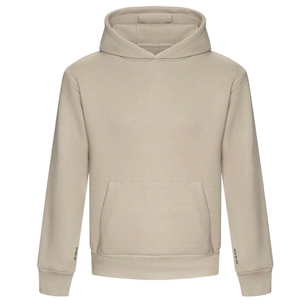 Stop Drop Meditate Range | Mental Health Hoodie | Stone
