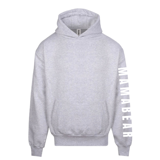 SPECIAL EDITION | Mamabear Sleeve Hoodie | Ash Mother's Day Hoodie