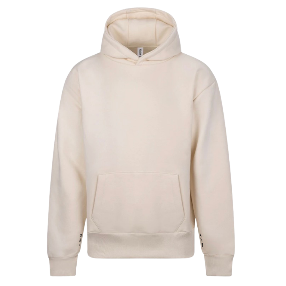 Stop Drop Meditate Range | Mental Health Hoodie | Vanilla