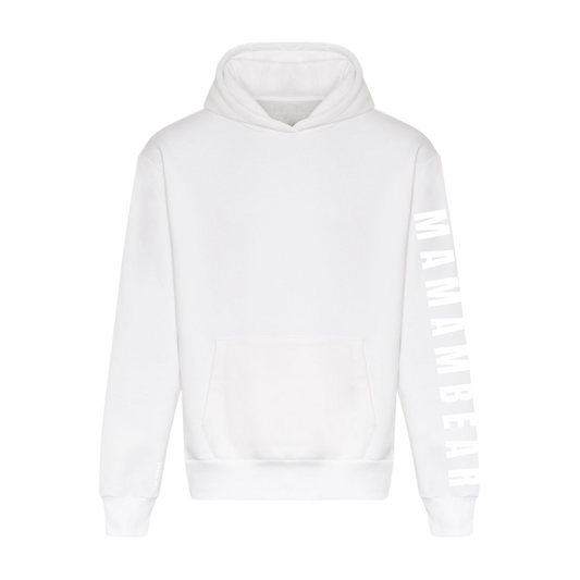 SPECIAL EDITION | Mamabear Sleeve Hoodie | White Mother's Day Hoodie