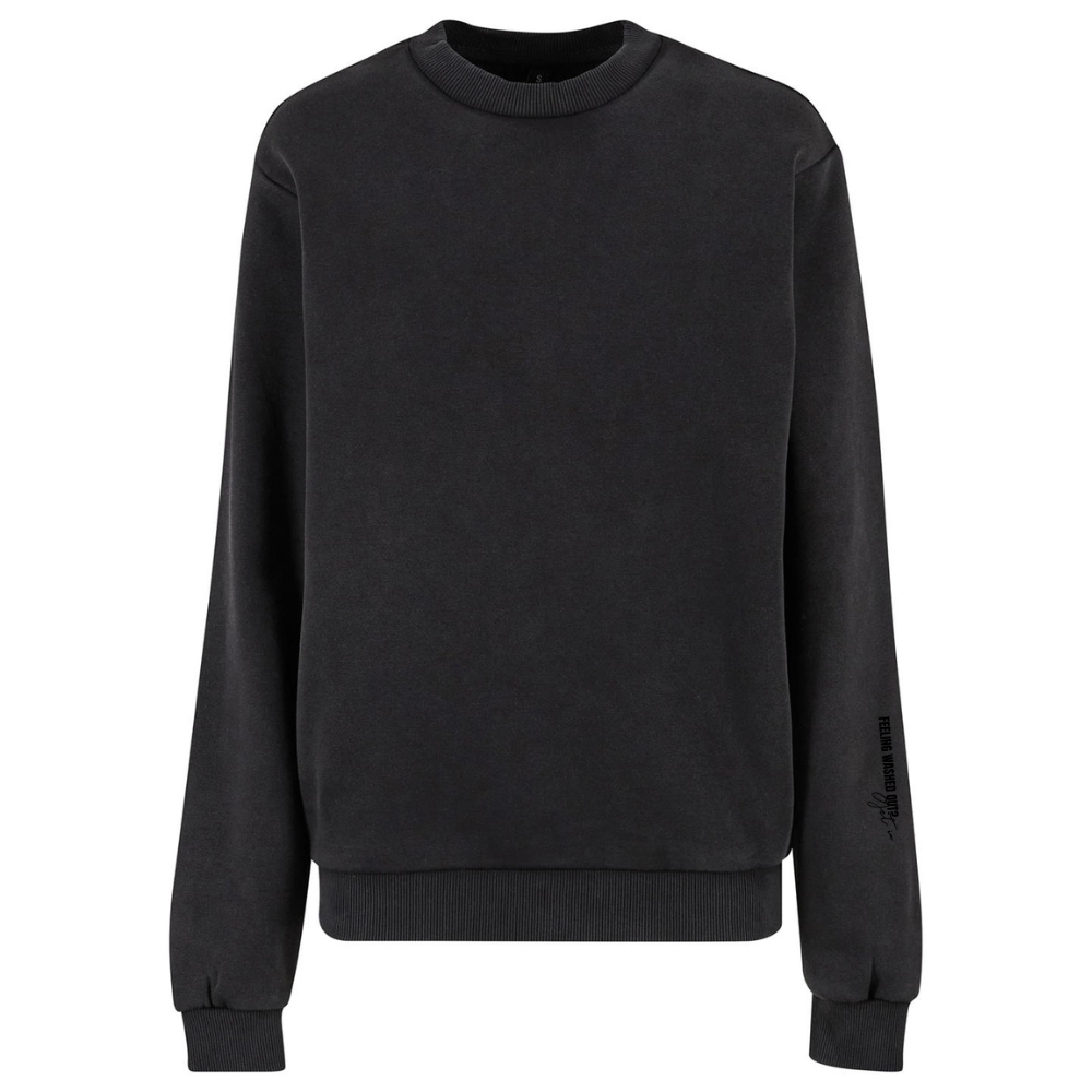 Washed Out Range | Vintage Sweater | Black